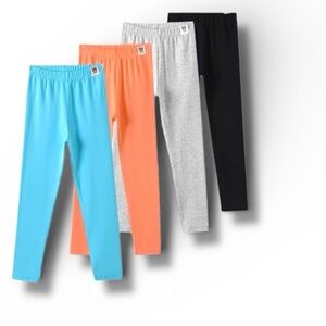 Girls Leggings seize 4-5, Set of 4 NEW